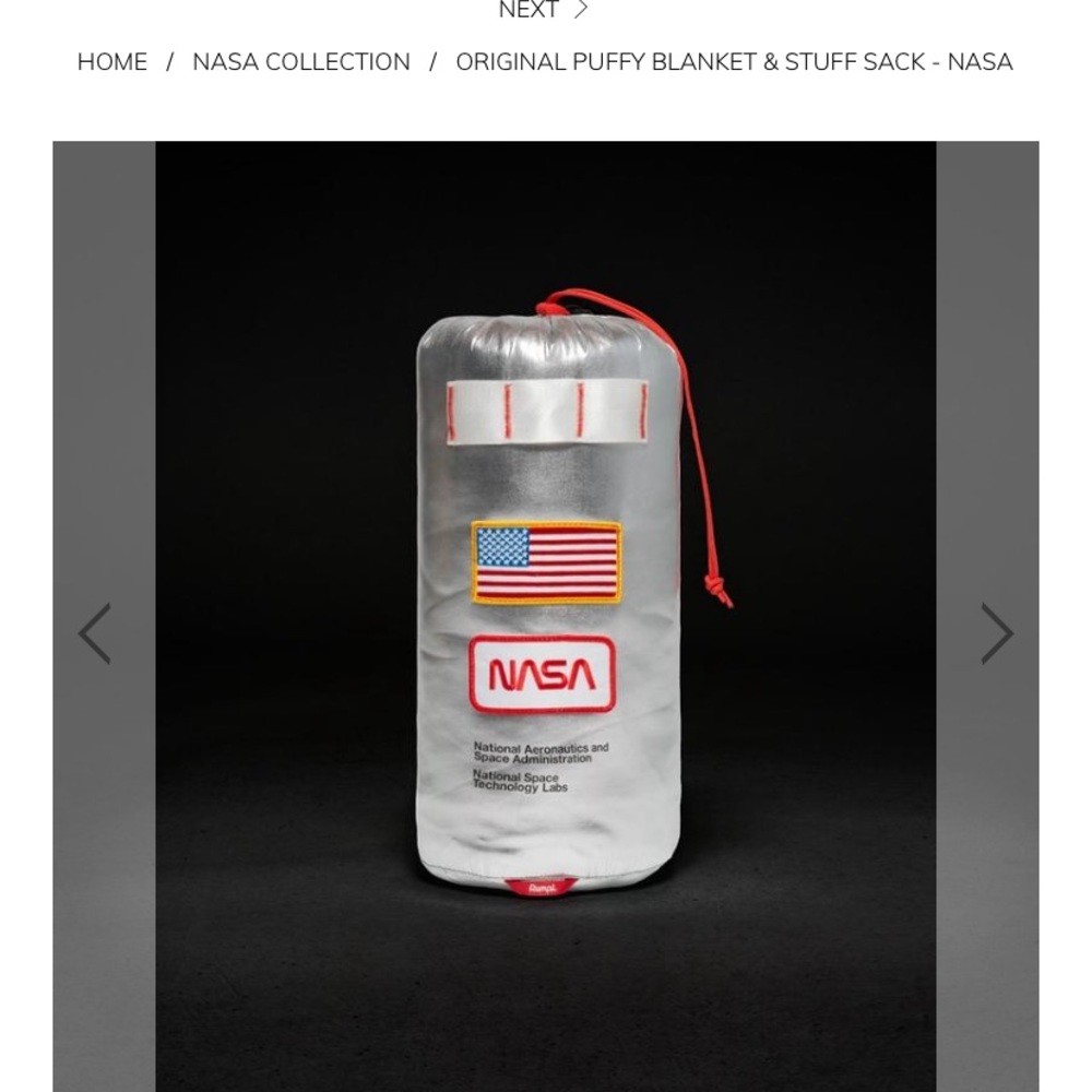 DO NOT BUY ** ISO NASA Rumpl blanket! **